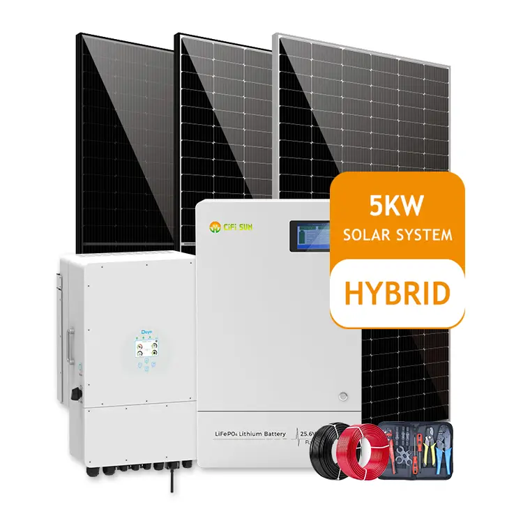Kit Solaire Résidentiel 5kW